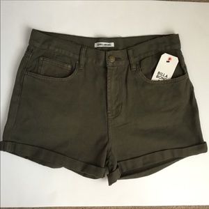 High waisted Jean Shorts